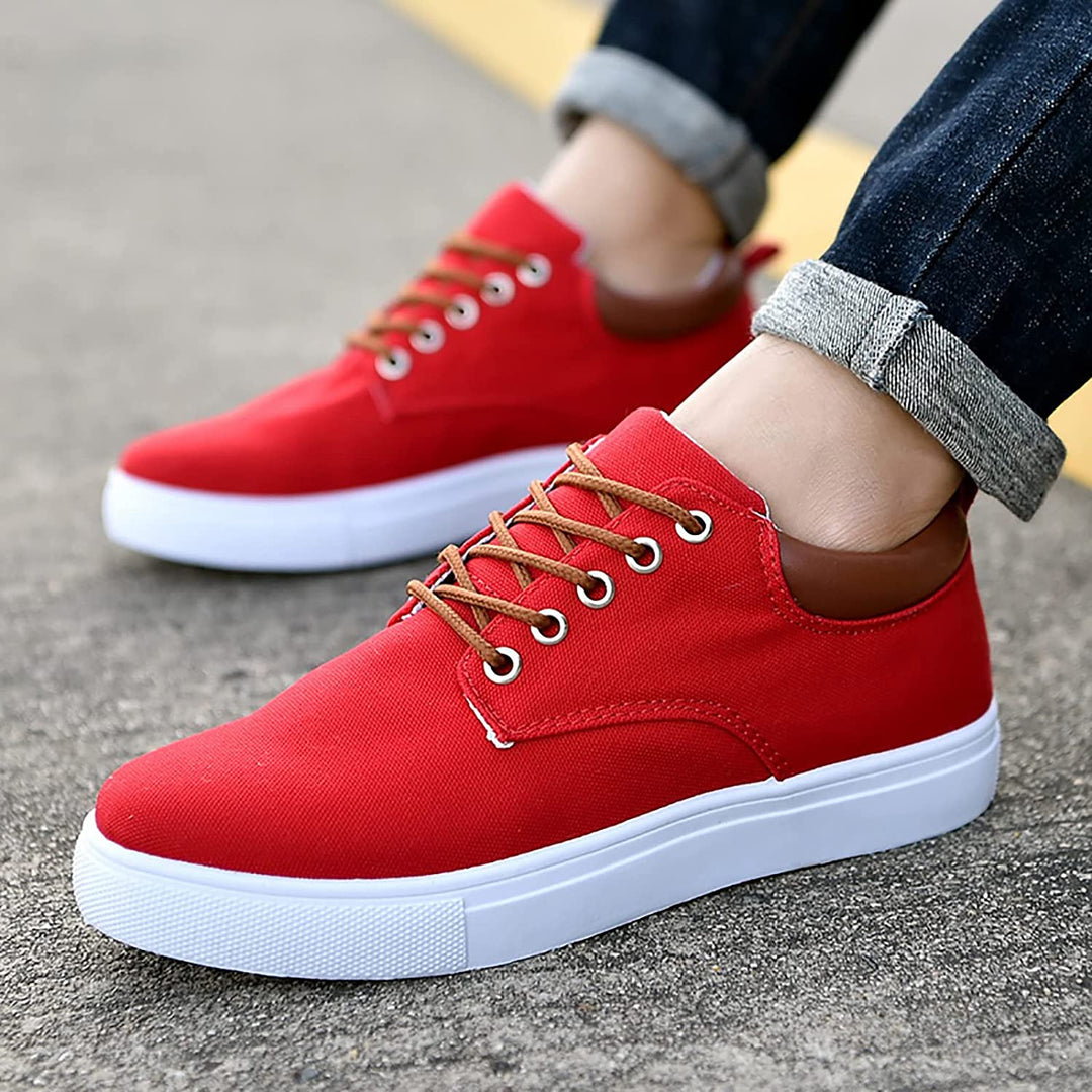 Men’s Canvas Sneakers | Business Casual Style