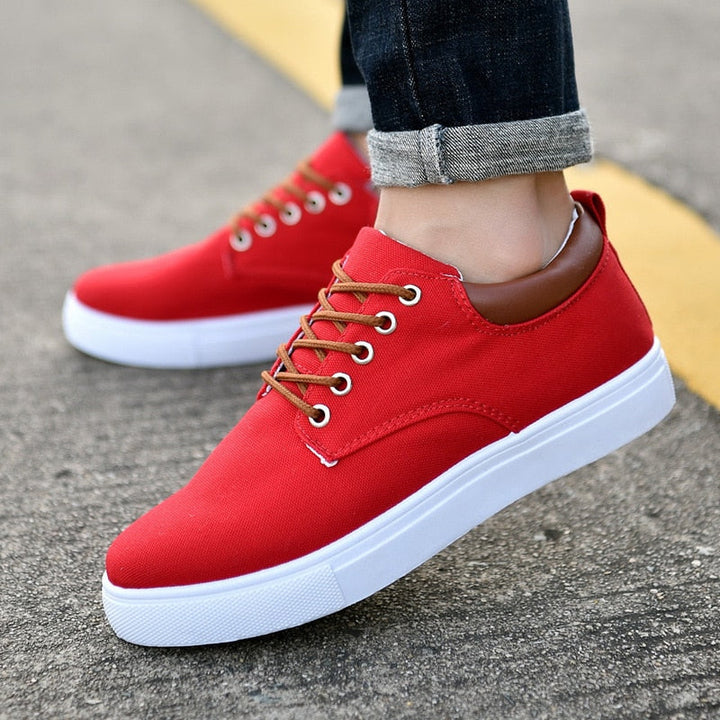Men’s Canvas Sneakers | Business Casual Style