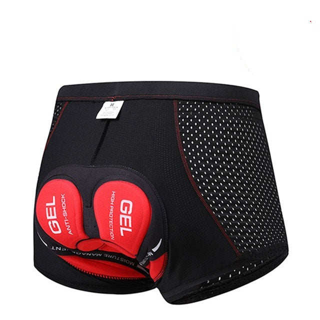 Men's Breathable Cycling Shorts | 5D Gel Padded Underwear
