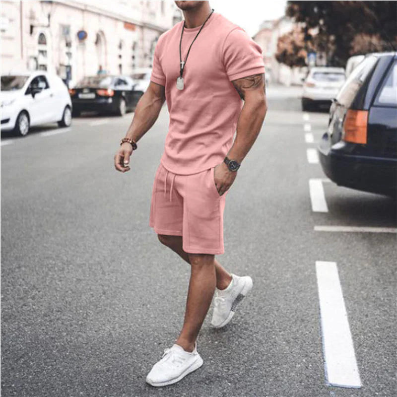 Alsten | Lightweight Short Sleeve Shirt & Matching Shorts For Men
