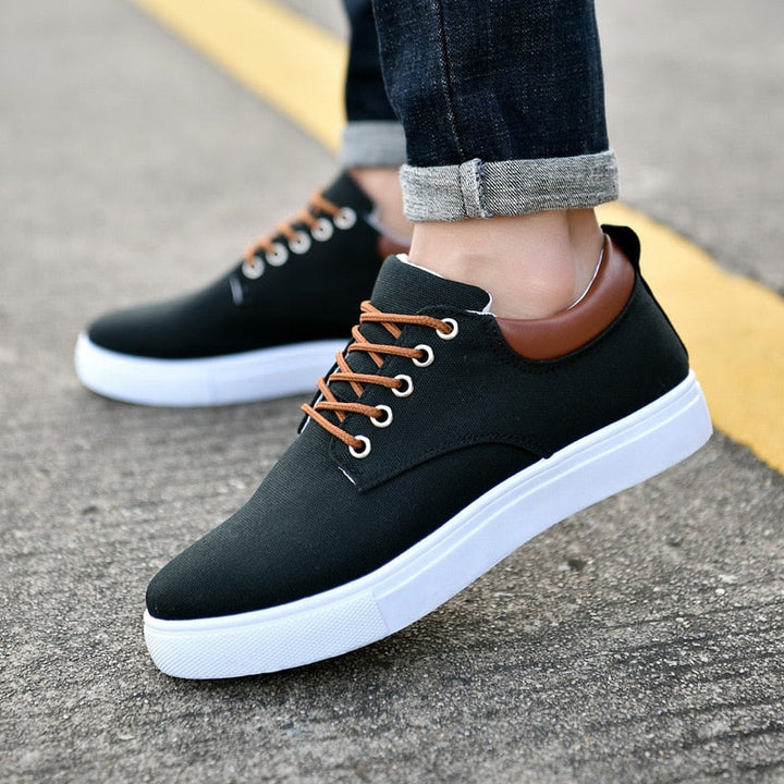Men’s Canvas Sneakers | Business Casual Style