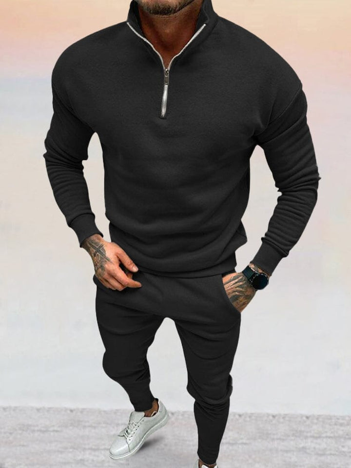 Raben | Men's Thermal Half-Zip Casual Set