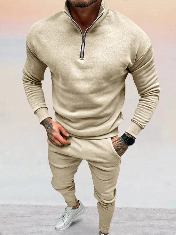 Raben | Men's Thermal Half-Zip Casual Set