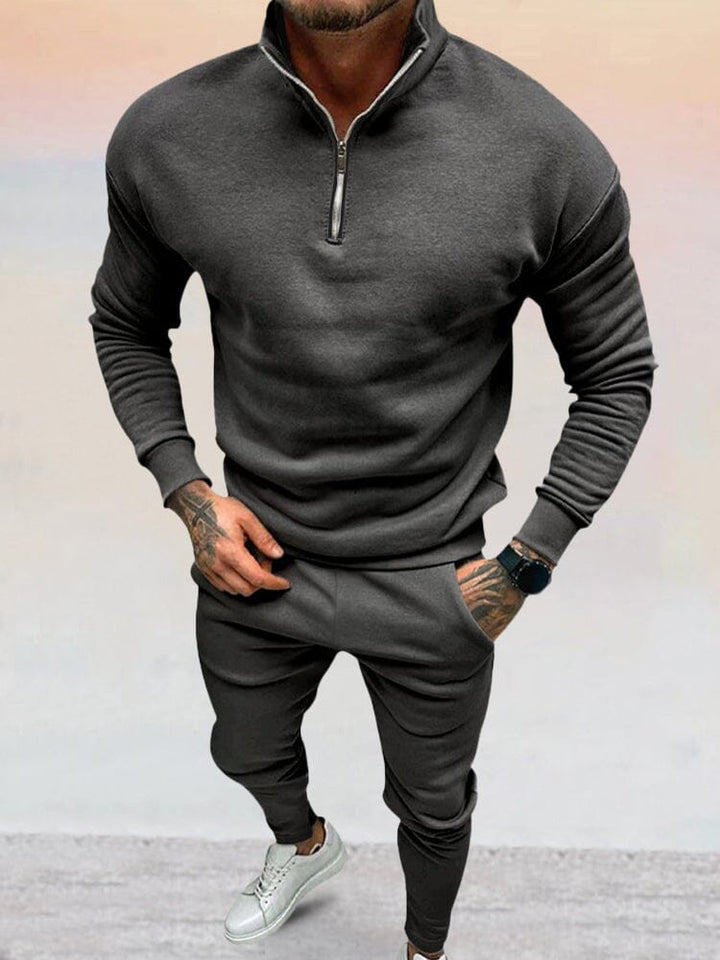 Raben | Men's Thermal Half-Zip Casual Set