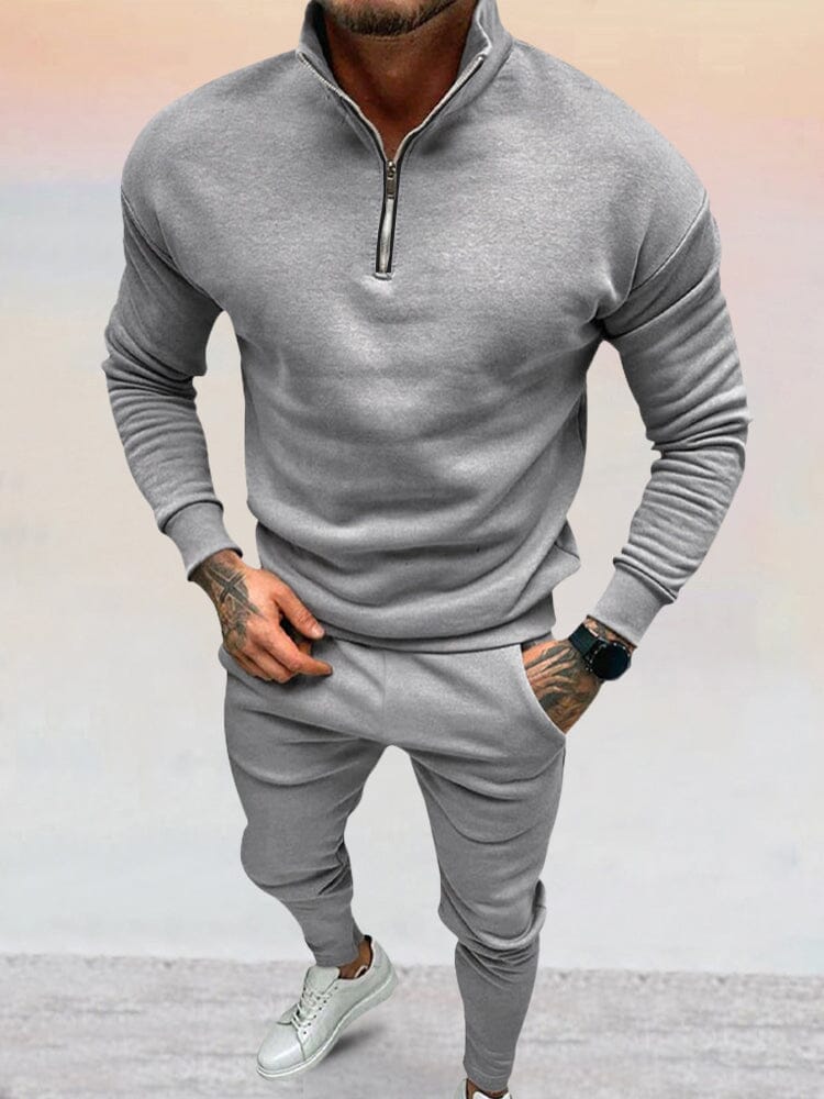 Raben | Men's Thermal Half-Zip Casual Set
