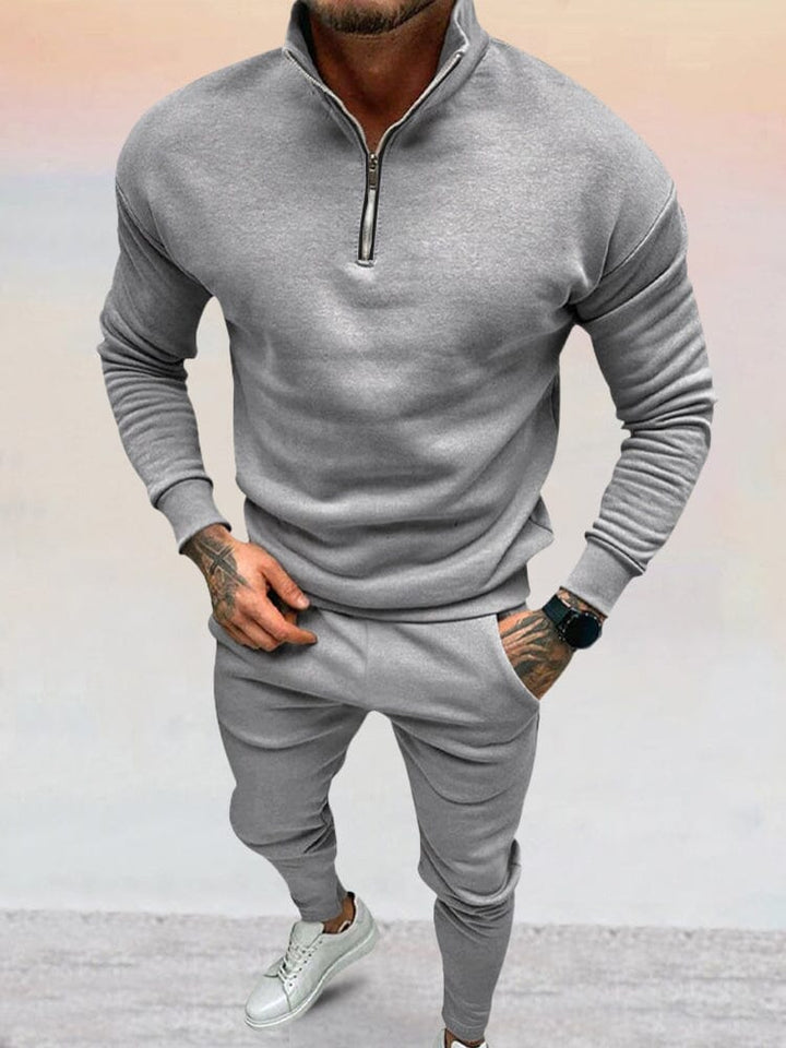 Raben | Men's Thermal Half-Zip Casual Set