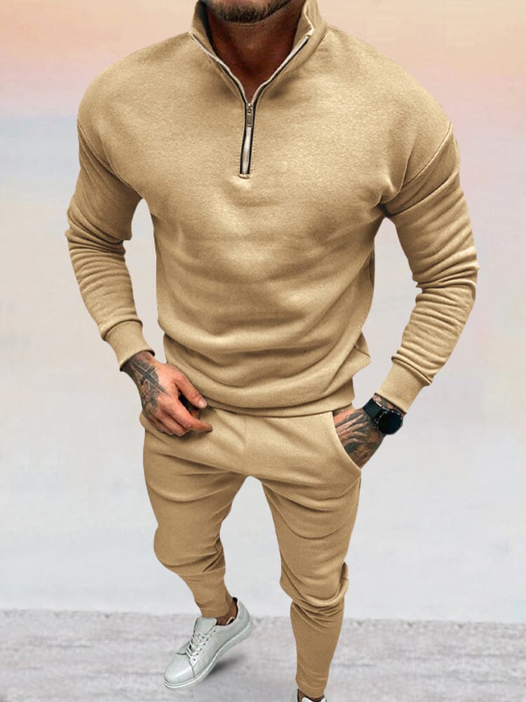 Raben | Men's Thermal Half-Zip Casual Set