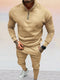 Raben | Men's Thermal Half-Zip Casual Set