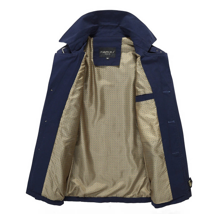 Men’s Long Trench Coat