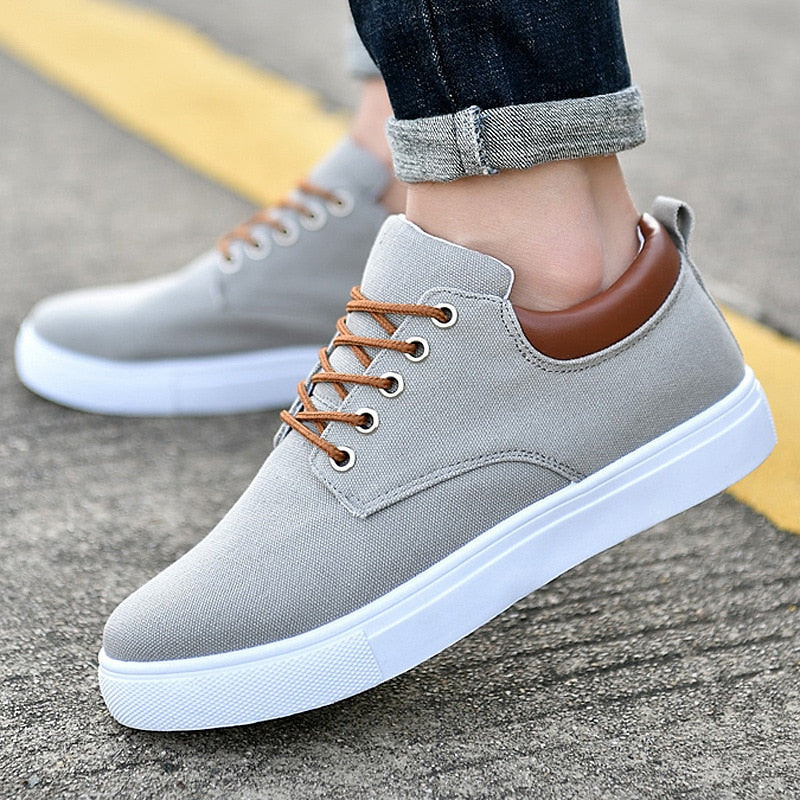 Men’s Canvas Sneakers | Business Casual Style