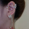 Sparkling Butterfly Ear Clips