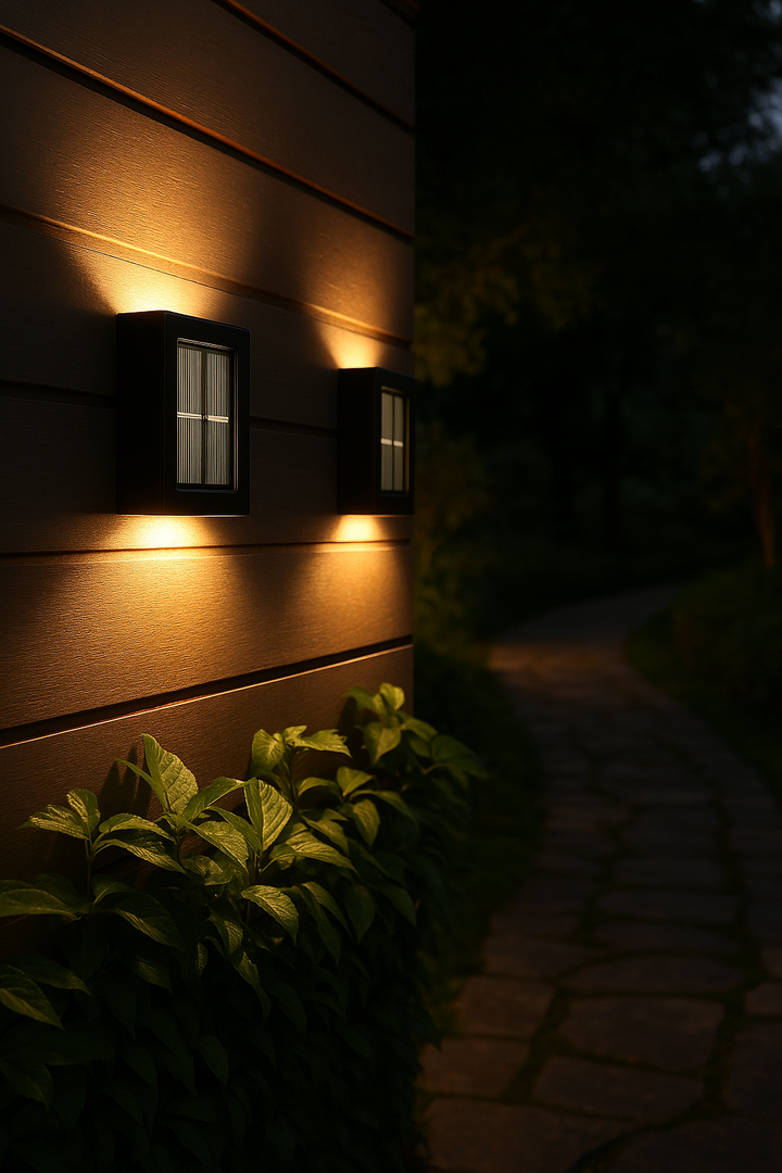 Yandir | Luxury Wireless Solar LED Wall Lamps