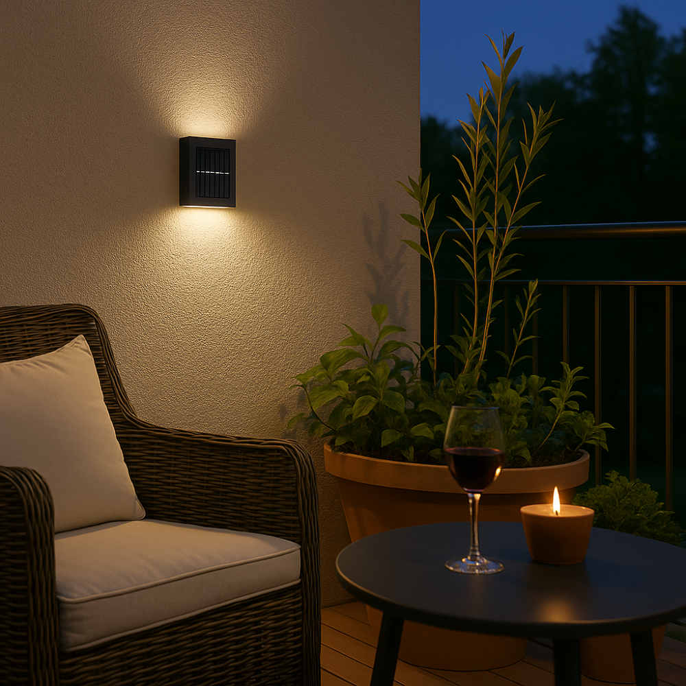 Yandir | Luxury Wireless Solar LED Wall Lamps