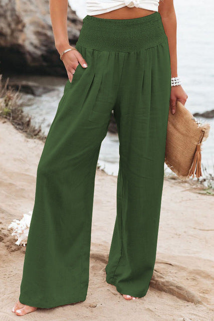 Zinnia | Women's Elegant Comfortable Linen Pants
