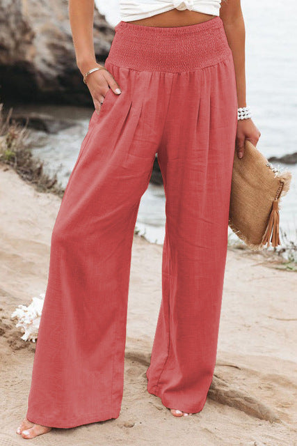 Zinnia | Women's Elegant Comfortable Linen Pants