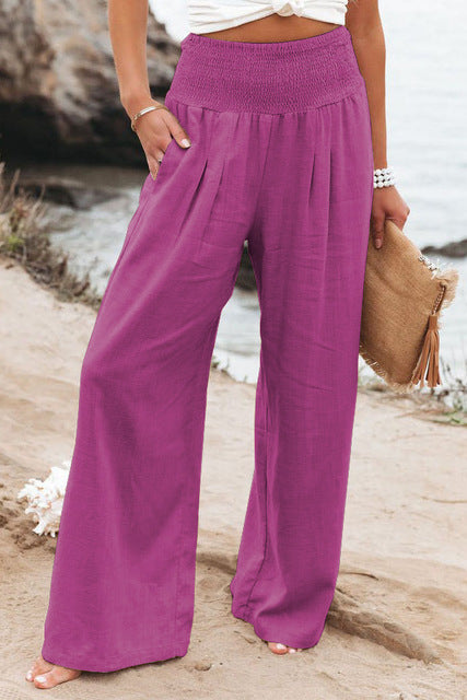 Zinnia | Women's Elegant Comfortable Linen Pants