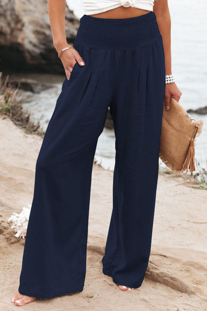 Zinnia | Women's Elegant Comfortable Linen Pants