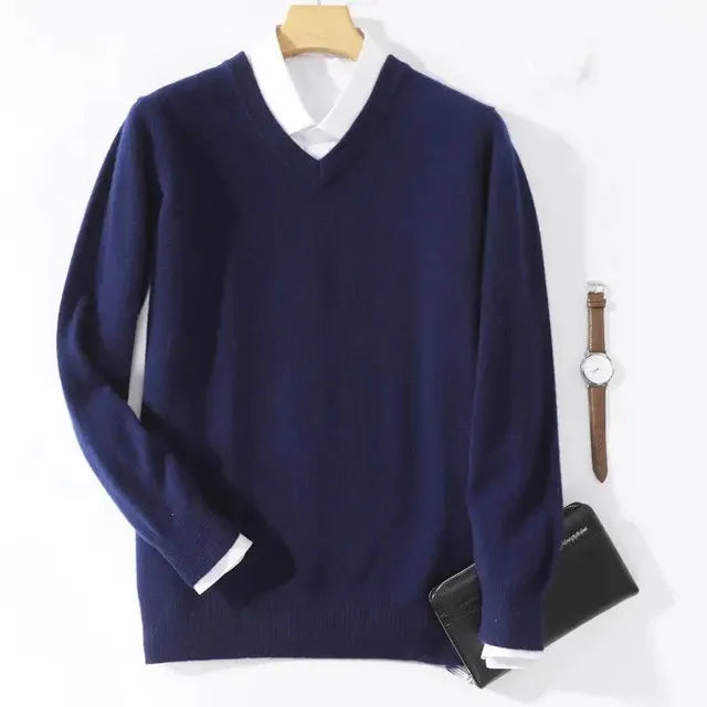 Men’s Cashmere-Like Sweater | Relaxed Fit