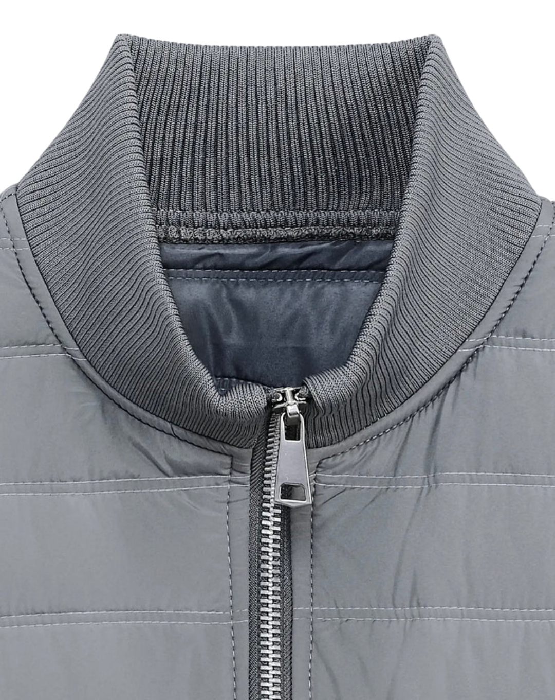 Men’s Lightweight Grey Knitted Cardigan