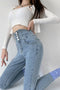 High Waist Skinny Jeans for Women | Stretch & Comfort
