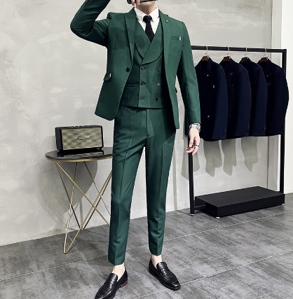 3-Piece Men’s Suit Set | Tailored Formal Set