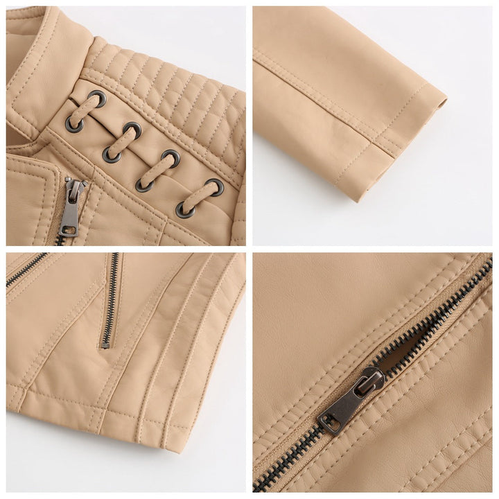 Leather Jacket for Women | Biker Style Coat