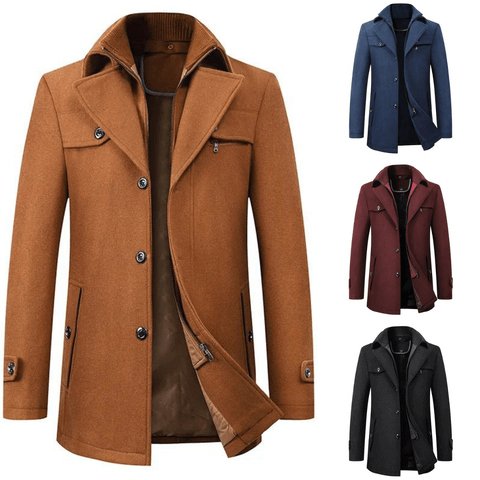 Men’s Waterproof Winter Jacket | Casual Everyday Coat