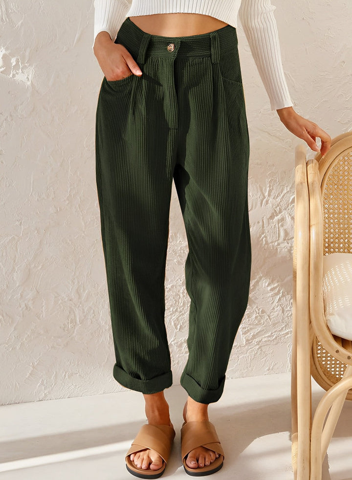 Amaya | Stylish Corduroy Pants for Women