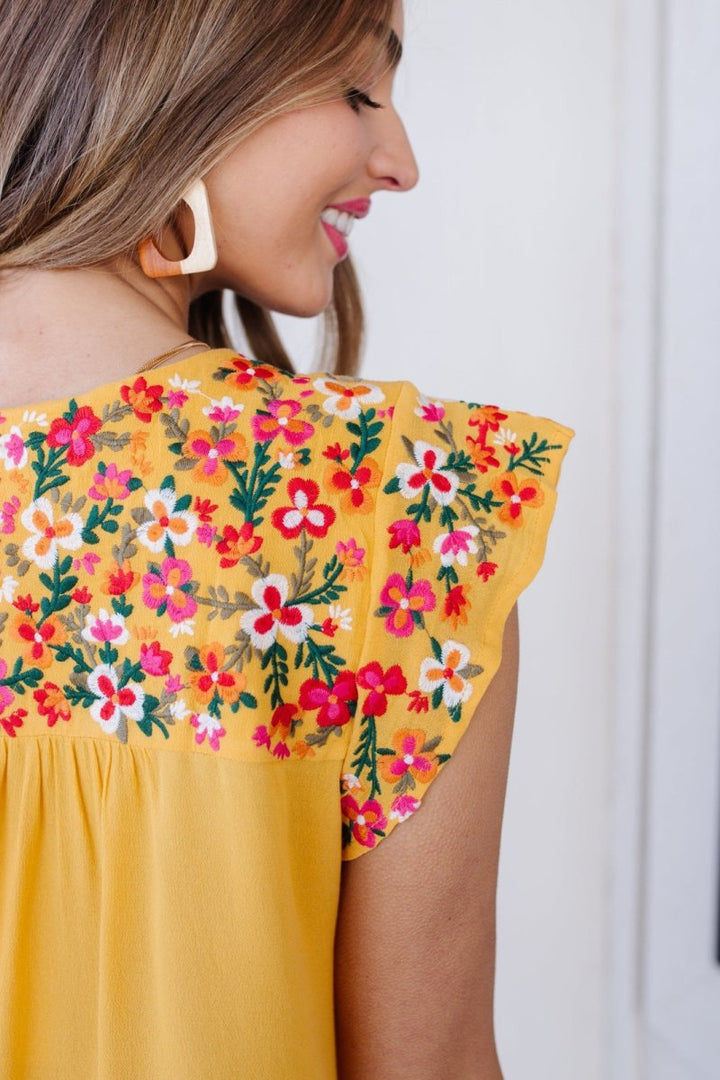 Ariadne | Floral Blouse for Women
