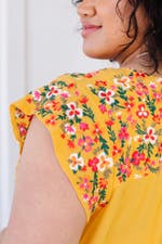 Ariadne | Floral Blouse for Women