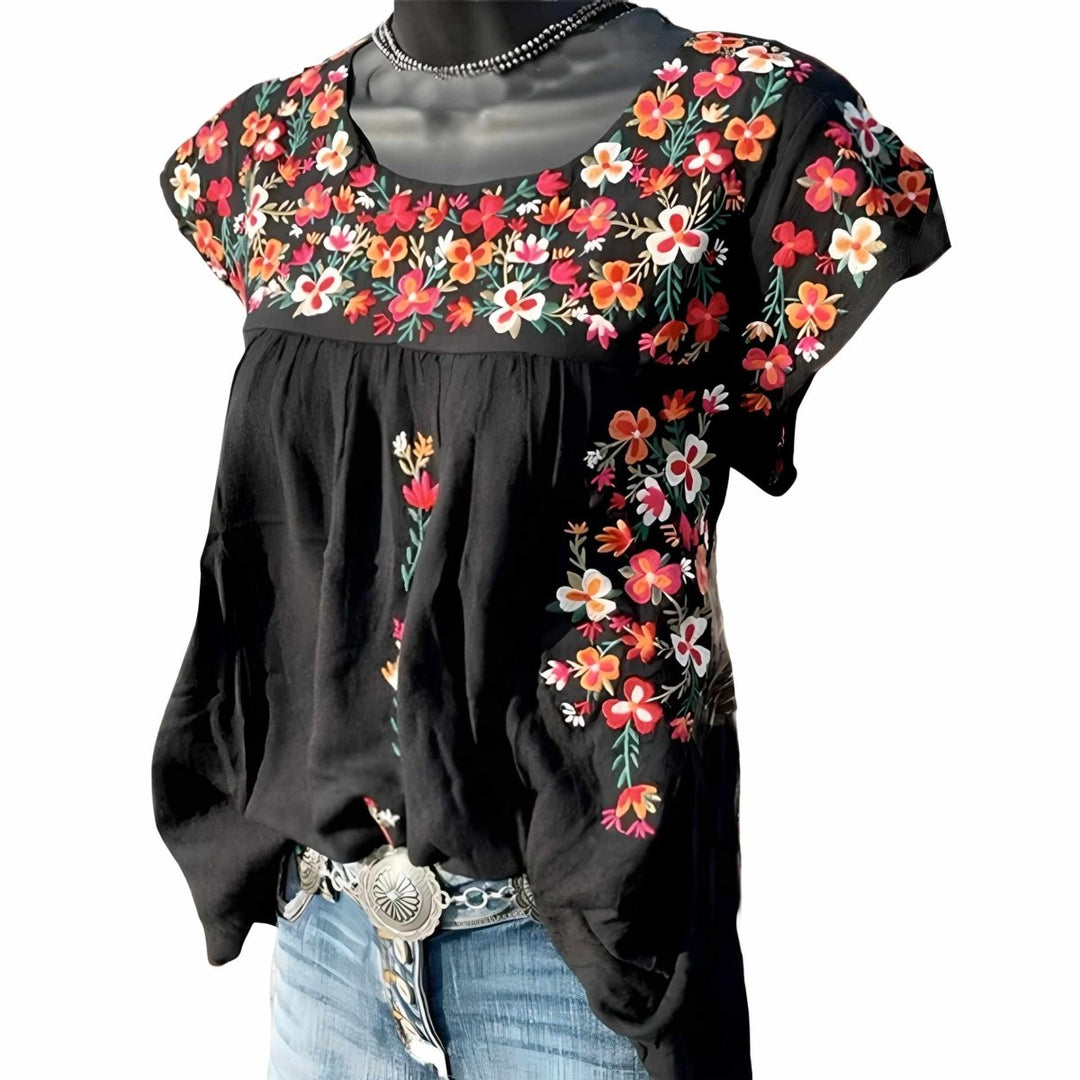 Ariadne | Floral Blouse for Women