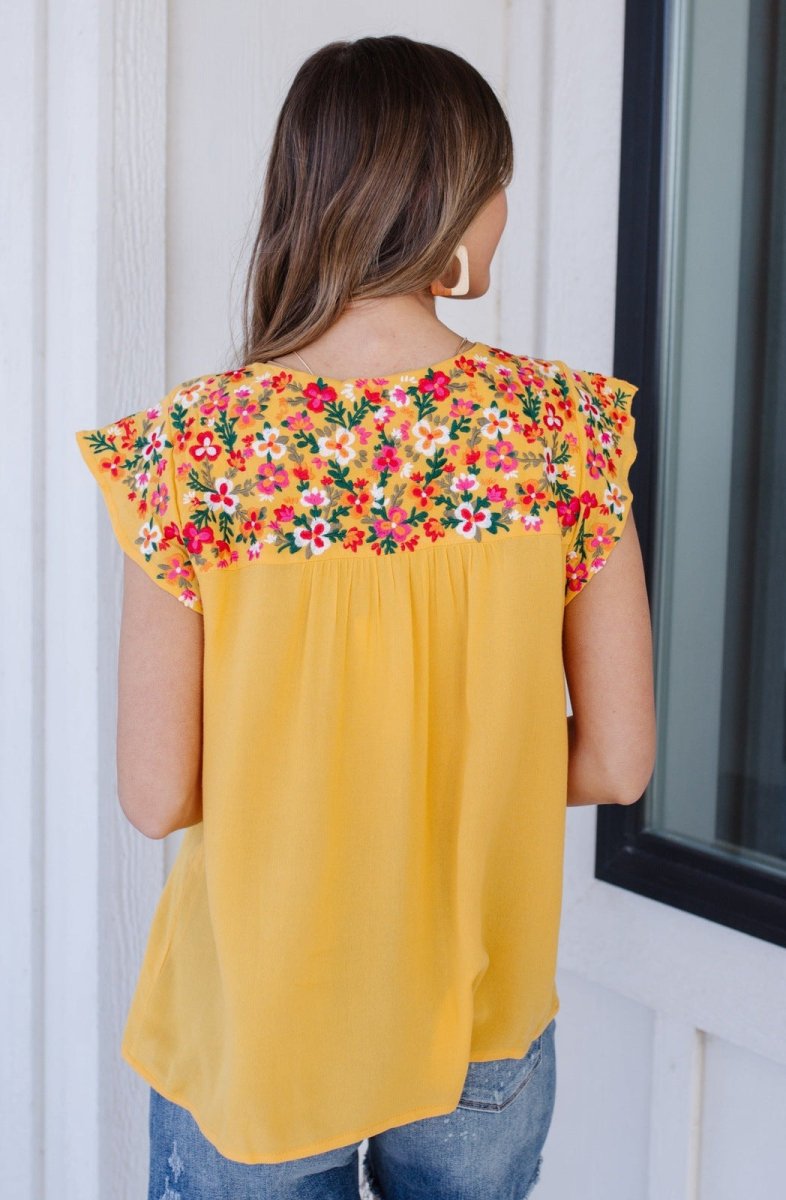 Ariadne | Floral Blouse for Women