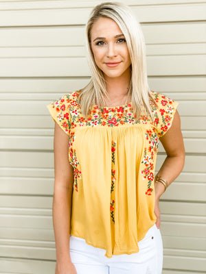 Ariadne | Floral Blouse for Women