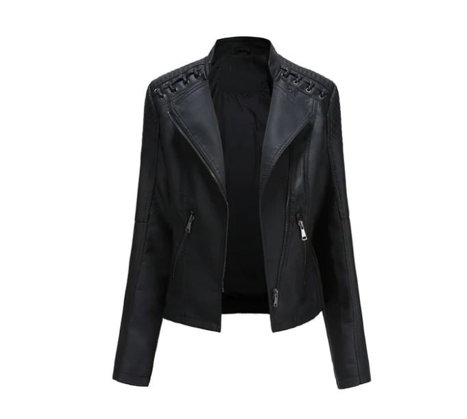 Leather Jacket for Women | Biker Style Coat