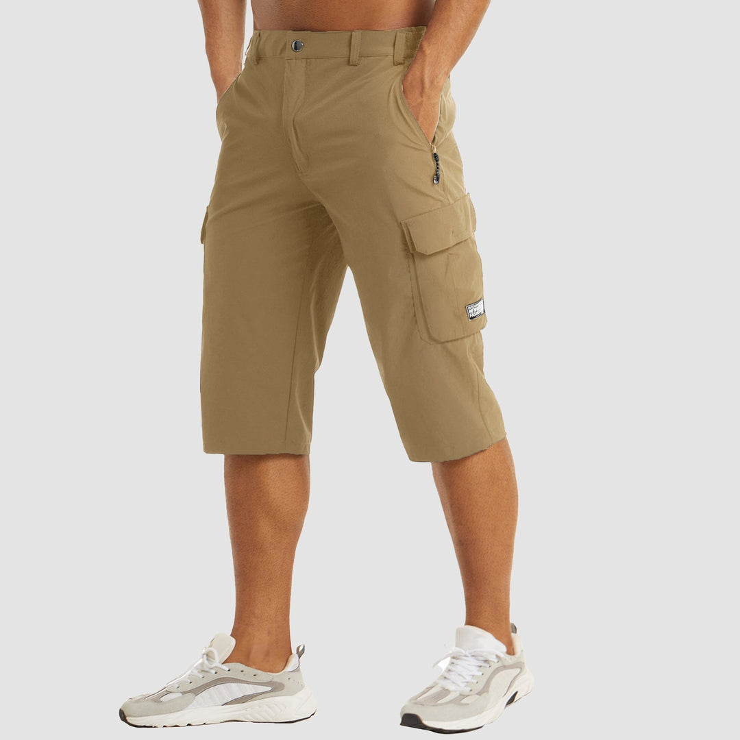 Men’s Quick-Dry Multi-Pocket Cargo Shorts