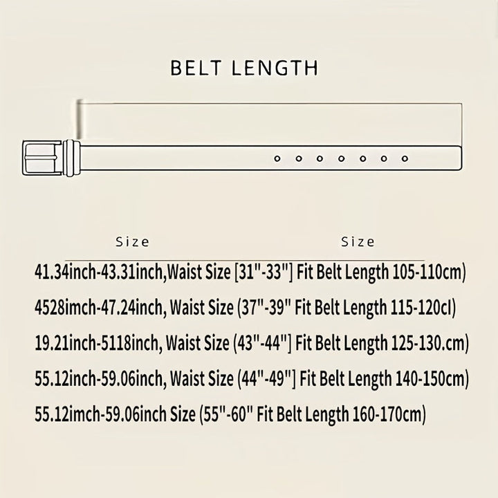 Leather Belt for Men | Classic Style