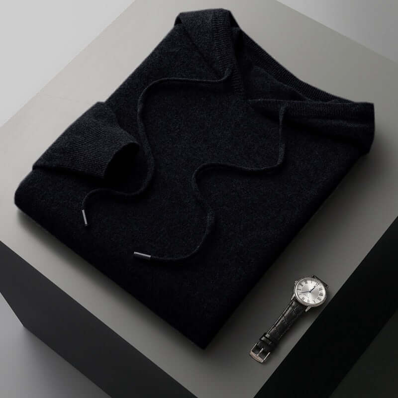 Men’s Knitted Hoodie | Soft, Stylish & Warm Winter Wear