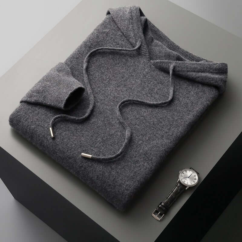 Men’s Knitted Hoodie | Soft, Stylish & Warm Winter Wear