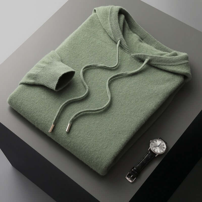 Men’s Knitted Hoodie | Soft, Stylish & Warm Winter Wear