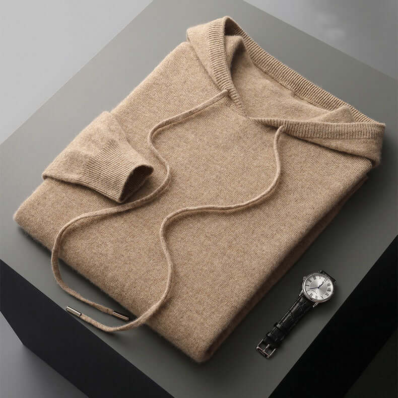 Men’s Knitted Hoodie | Soft, Stylish & Warm Winter Wear