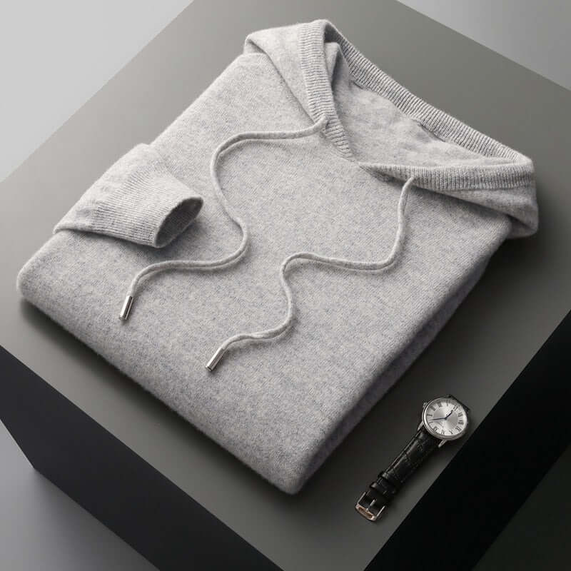 Men’s Knitted Hoodie | Soft, Stylish & Warm Winter Wear