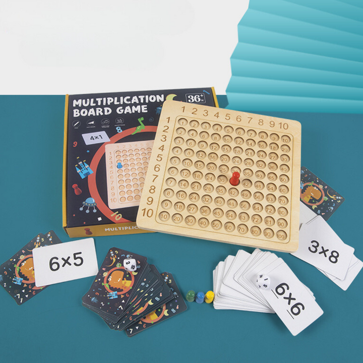Math Learning Board | Interactive Wooden Educational Toy