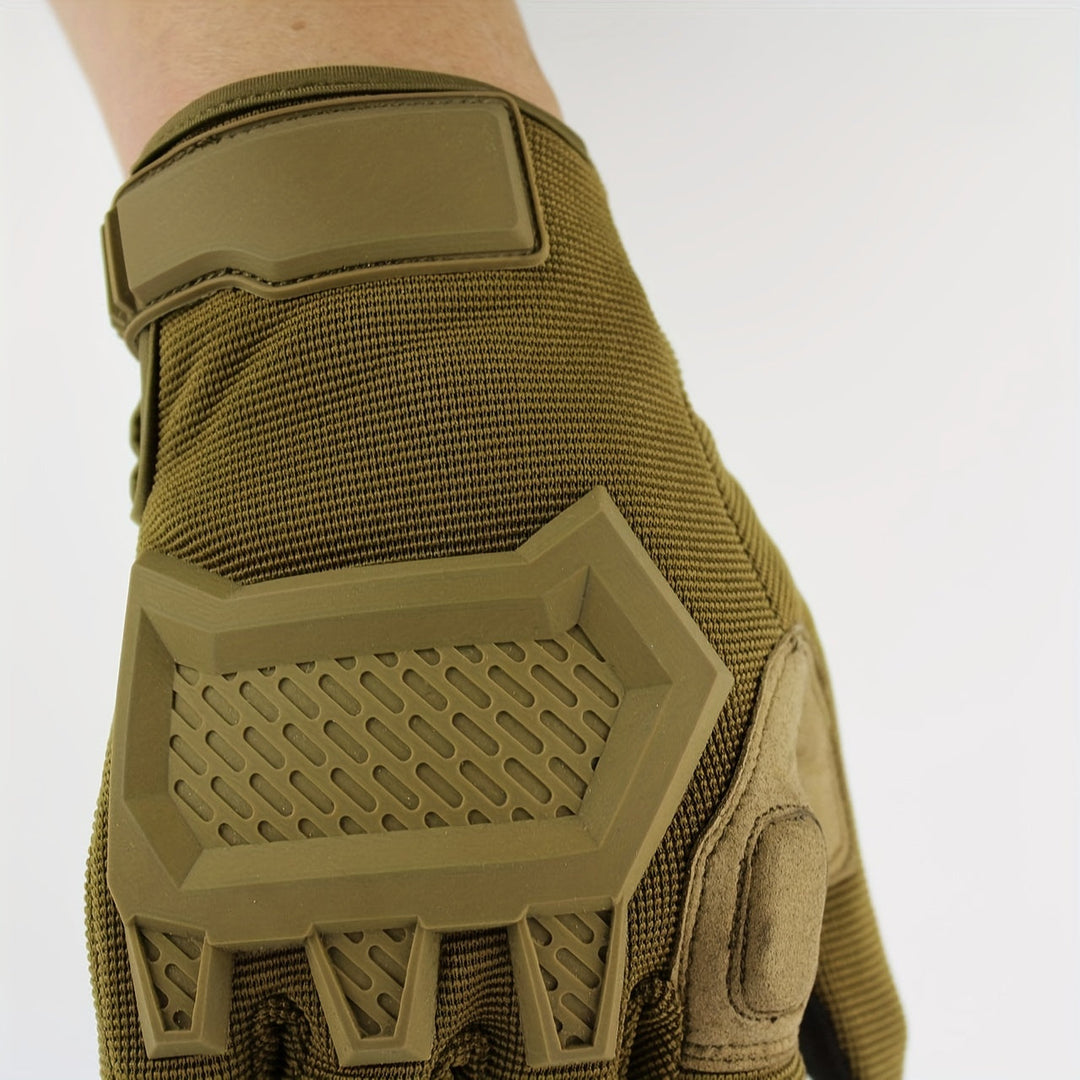 1 Pair of Thickened Windproof Touchscreen Survival Gloves