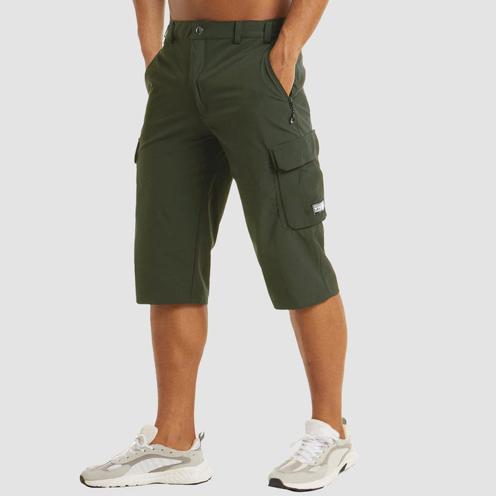 Men’s Quick-Dry Multi-Pocket Cargo Shorts