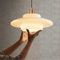 Yandir | Milk White Shade Hanging Light for Retro & Modern Interiors