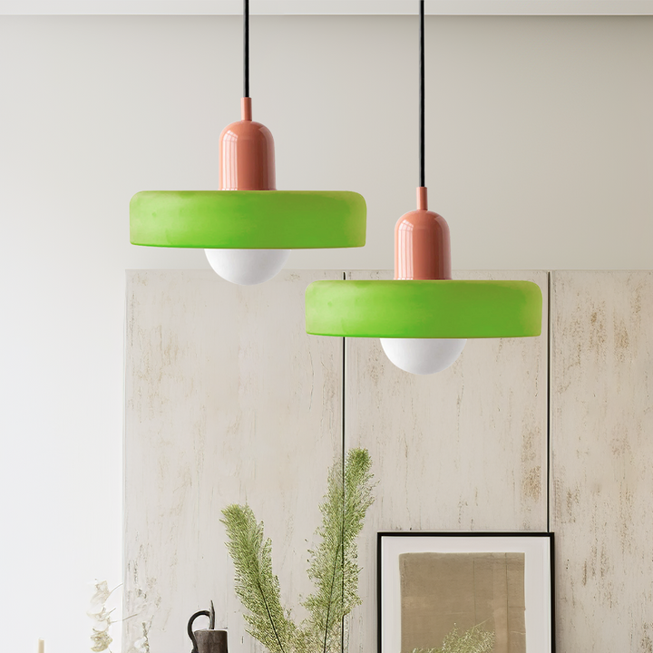 Miklon | Colorful Bauhaus-Style Pendant Light