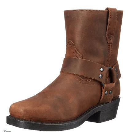 Men’s Classic Leather Western Boots | Cowboy Style