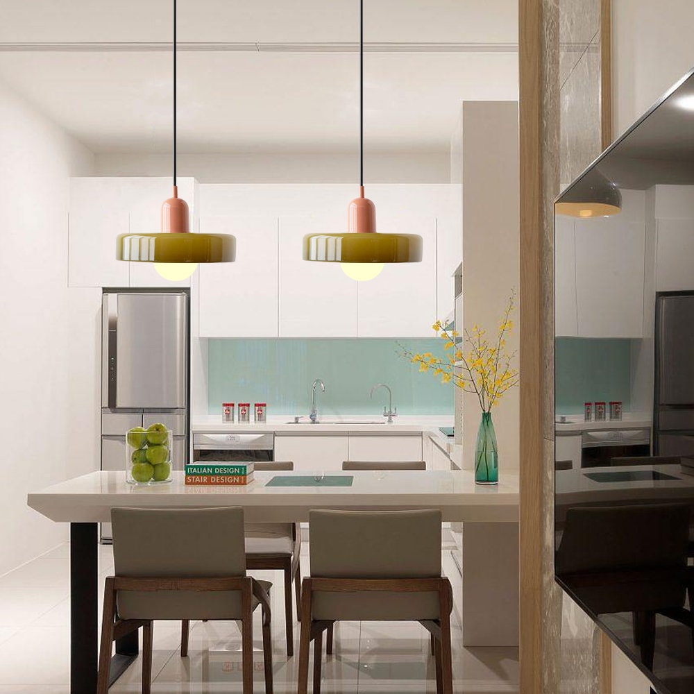 Miklon | Colorful Bauhaus-Style Pendant Light