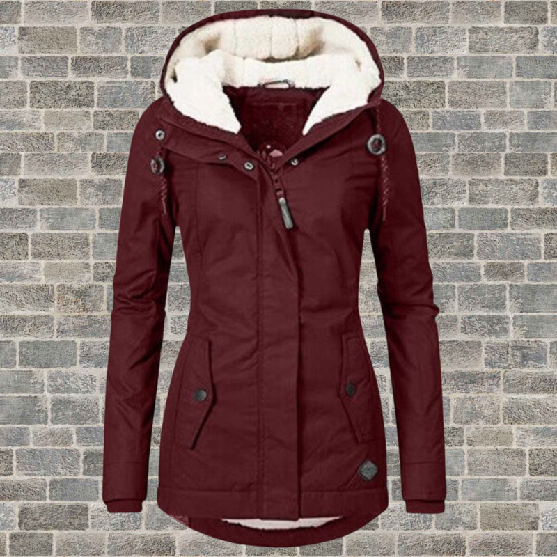 Women’s Waterproof Hooded Winter Coat | Warm & Stylish