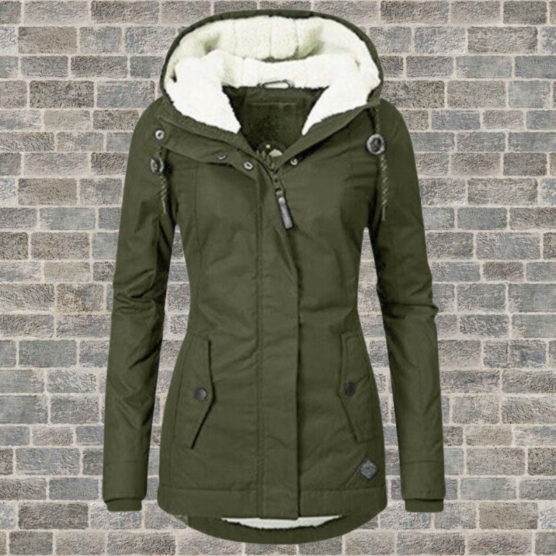 Women’s Waterproof Hooded Winter Coat | Warm & Stylish
